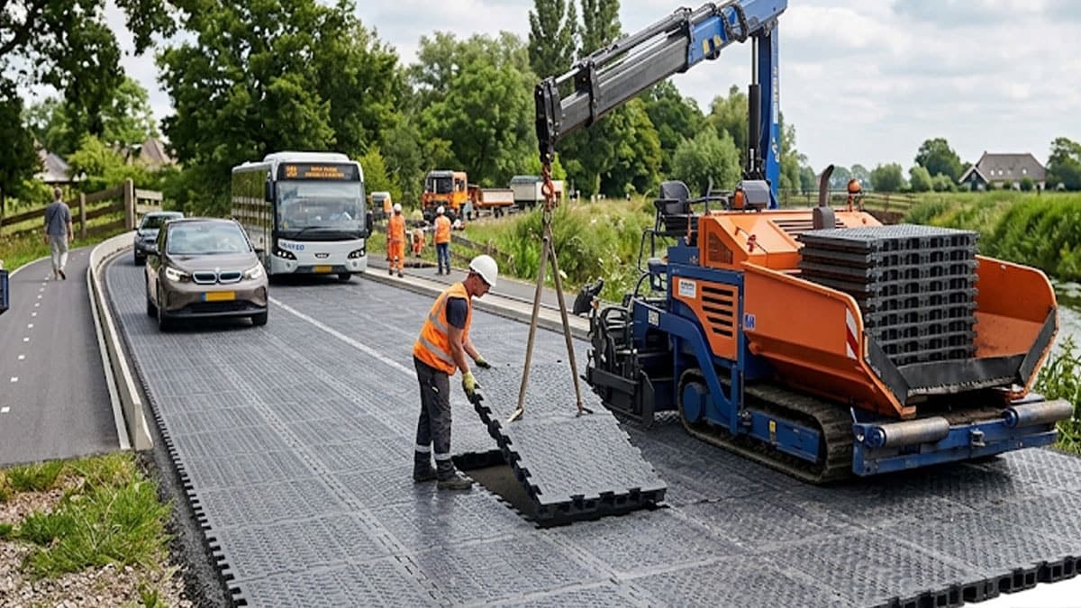 Plastik Yol Devrimi: Asfalt ve Betona Alternatif Çözüm Yükselişte
